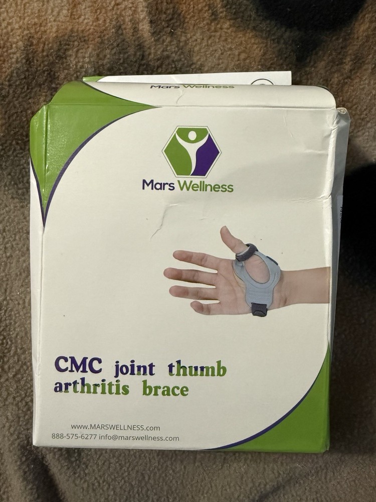 Mars Wellness CMC Joint Thumb Arthritis Brace For Small Right Hand