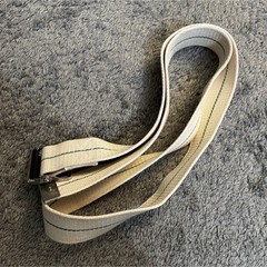 Beige Cotton Lift Belt Portable Durable Adult Senior Indoor Gait Transfer (B1)