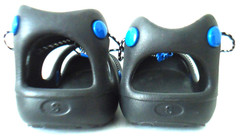 2 ps Darco Body Armour Cast Black Blue Shoes Size-S