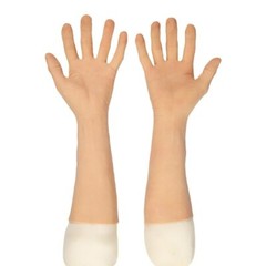 Silicone Glove Prosthetic Protect Cover Scars Highly Simulated Skin Cover Sleeve