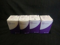 Convatec 839002 Eakin Cohesive Moldable Ring Seals 1-7/8 48mm Lot Of 4 Boxes NEW