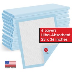 300 Large 23×36 Incontinence Disposable Pet Training Pee Underpads Bed Pads
