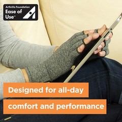 IMAK Compression Active Gloves for Arthritis & Joint Pain-Men & Women Fingerl…