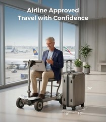 [Plus] Ultra-Lightweight Electric Mobility Scooter for Seniors Electric-Scooter