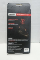 1 Pair Perfect Compresssion All Sport Calf Sleeve, S/M, Black, New