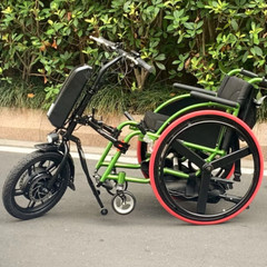 16 Inch Wheelchair Handcycle Attachment Electric Tractor 36V 250W/350W/500W