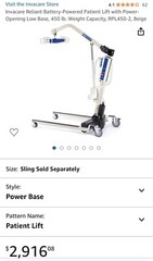 Invacare Powered Patient Lift