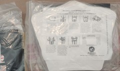 Lumbar Sacral Orthosis VAL5N Support w/Thermoplastic Insert Size XL