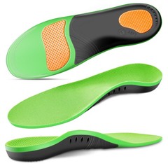 Unisex Orthopedic Insoles Flat Foot & High Arch Correction Support Shoe Soles