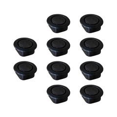 10 PCS Parking Sensor Radar Hole Plugs Waterproof Bumper Covers 25-26mm Backup