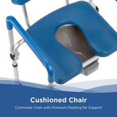 Journey Softsecure 3-in-1 Commode Chair with Microban – Versatile & Comfortable