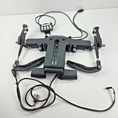 Permobil ICS Switchbox Armrest Mount Brackets Assembly Swivel Arms F3 F5 M3 M300