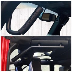 Front & Rear Grab Handle Kit Aluminum Alloy Grab Bar for 2007-2018 Jeep Wrang…