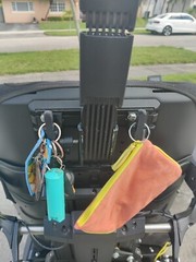 Powerchair Bag Hooks For Permobil Chairs