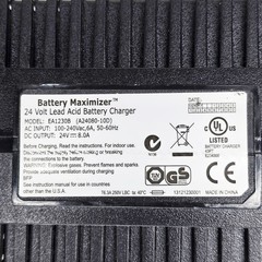 BATTERY MAXIMIZER MOBILITY CHAIR 24 V LEAD-ACID BATTERY CHARGER MODEL EA1230B