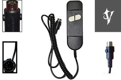 Black Lift Chair Hand Control with 90-Degree Angle Plug – Universal Fit, Compact