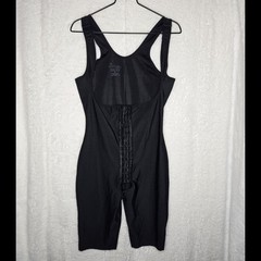 Isavela Compression Garment XL Black Above Knee High Back Body Suit Surgery