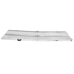 96″ Long Aluminum Multifold Wheelchair Scooter Mobility Ramp 600lb Capacity