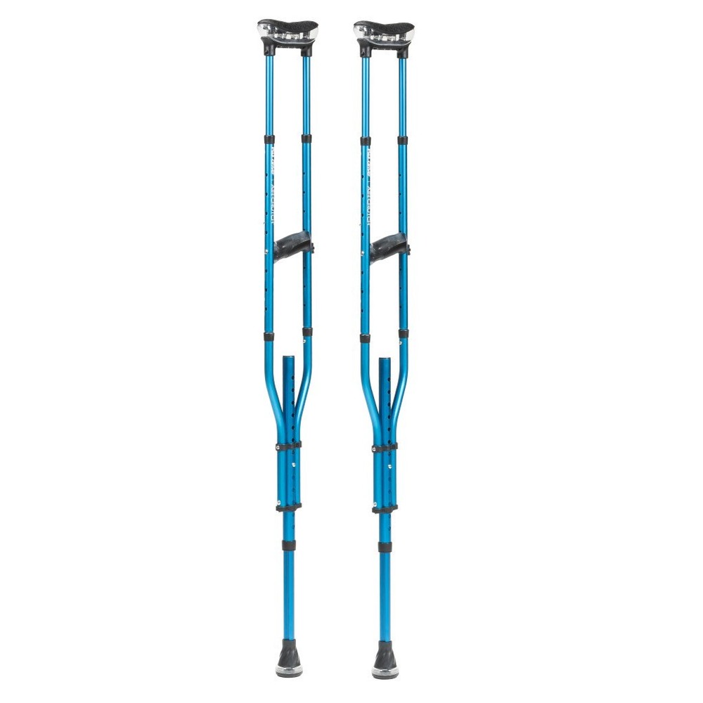 Comfort Designer Ergonomic Air-Crutch 1 Pair MD by Drive Medical 3 Colors