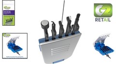Portable 5-in-1 Hearing Aid Maintenance Kit: Easy, Black, BPA-Free Tools