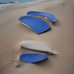 Pre-molded orthotics, blue neoprene cover /EVA bottom . All sizes ✉️