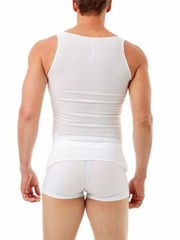 Mens Compression Post Surgical Vest Top Quality Made in the USA and Ships USA