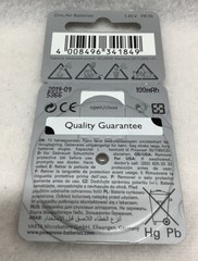 PowerOne High Level Hearing Aid Batteries P10 PR70 1.45V Lot Of 6 Ex Sep 2019