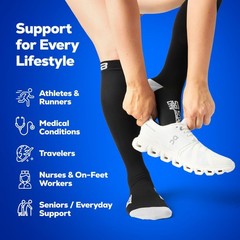 SB SOX Lite Compression Socks for Men & Women (15-20mmHg) – Best Compression …