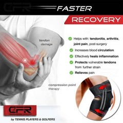 Tennis Elbow Brace Support Arthritis Tendonitis Arm Joint Pain Strap Band Wrap