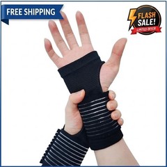 2 Pack Wrist Brace, Compression Wrist Support Splint for Women Men, Adjustable W