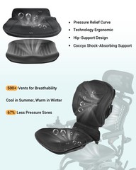 Ergonomic Electric Wheelchair – 35Lb Lightweight Electric Wheelchair, Black