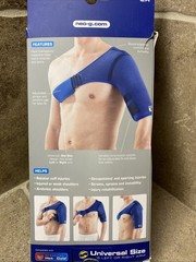 Neo G Shoulder Support Brace #896 Universal Fits Right or Left Arm