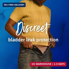 TENA Sensitive Care Extra Coverage Moderate Long Incontinence Bladder Control Pa