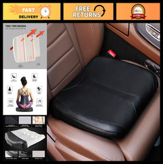 Memory Foam Car Seat Cushion for Short Drivers, Tailbone Pain Relief, Boost Seat