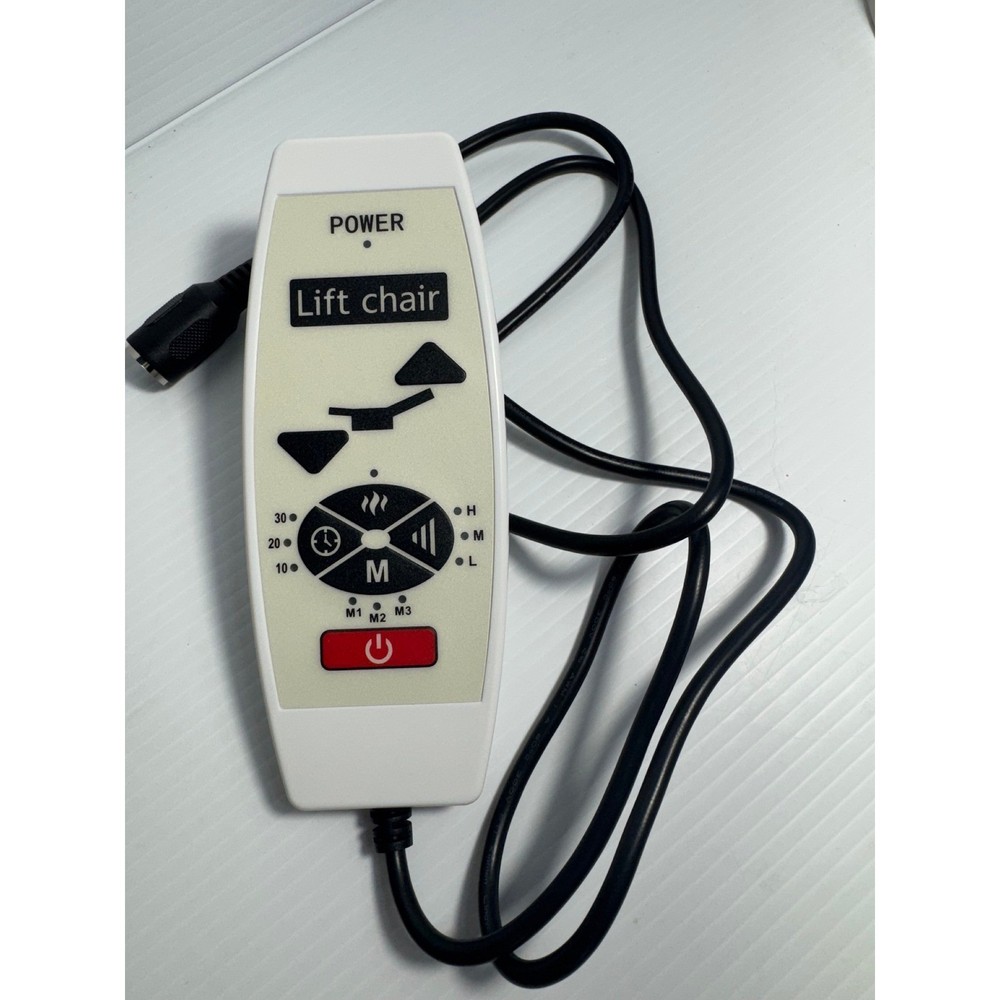 Universal 5 Pin Lift Chair Remote Heat Massage Recliner Controller Replacement