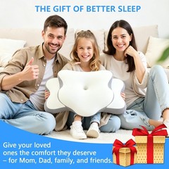 Cervical Neck Pillow for Pain Relief | Ergonomic Memory Foam Support