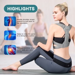 Back Posture Correction Corrector Back Support Shoulder Brace Belt For Men Women