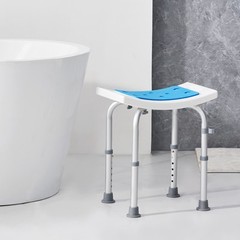 Shower Chair Bath Stool Seat Padded Height Adjustable Bathtub Shower Seat 350lb