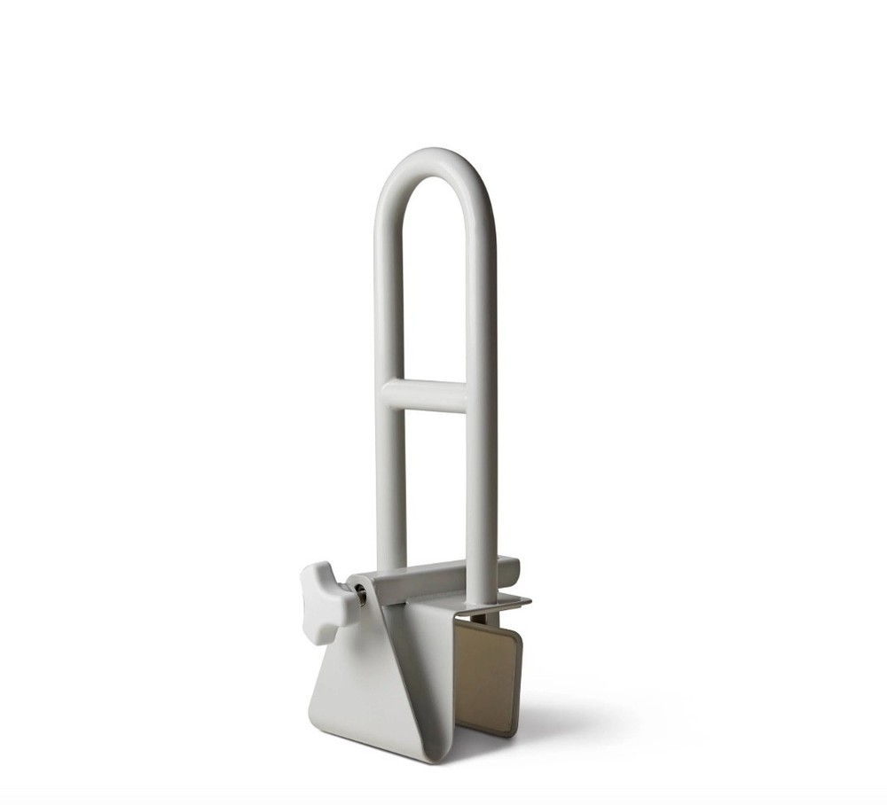 Bath Safety Bar Bathtub Rail Grab White Bathroom Shower Handle Tub Adjustable