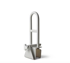 Bath Safety Bar Bathtub Rail Grab White Bathroom Shower Handle Tub Adjustable