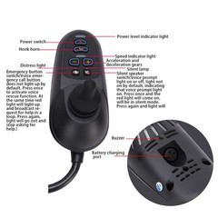 Electric Chair Controller Joystick 50A Universal Controller For Electric Chairs