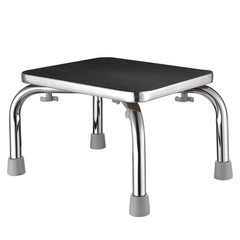 Portable Non-slip Rubber Platform Medical Step Footstool 300lbs Limit Ladder