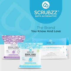 Scrubzz No Rinse Shampoo Caps – 6 Count, Coconut Vanilla