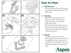 Vista Cervical Collar Replacement Pads, Moisture-Wicking & Optimal Pressure Dist