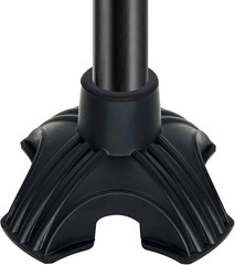 Cane Tips – Heavy Duty Rubbers Self Standing Quad Base Replacement Walking Cane