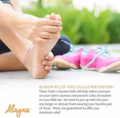 Tailor Bunion Relief Soft Silicone Bunionette Corrector Splint Gel Guard Shields