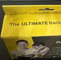 BaxMAX Lumbar Back Support Brace Size L 35”-40” Waist NEW – Free Shipping