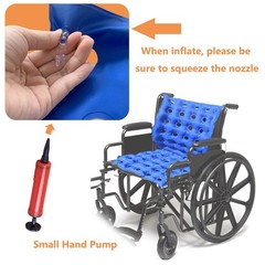 MENURSY Bedridden Inflatable Seat Cushion Anti-Bedsore Wheelchair Air Seat Pa…