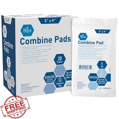 MED PRIDE ABD Pads 5×9 Inch 20 Count Sterile