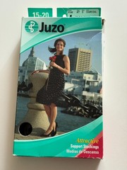 Juzo Compression Type AT Pantyhose 15-20 MmHg Italy Size 3 Charcoal Model 5140